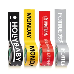 Custom Pressure Sensitive Transparent High Viscosity 53u Thickness Packing Sealing Tape Single Sided for Express Delivery Tape