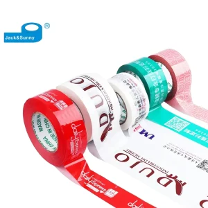 Custom Printed Adhesive Tape Roll with Logo for Box Packaging and Shipping