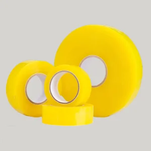Custom Printed Clear BOPP Packaging Tape, Personalized Single-Sided Hot Melt or Water Activated Tape