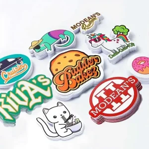 Custom-Printed Shiny Kiss-Cut Waterproof Vinyl Label Sticker Sheets for Candles and Crafts