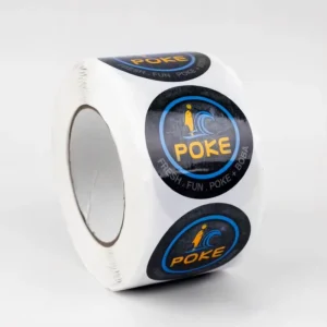 Custom Roll Waterproof Private Label Printing Packaging Self-Adhesive Vinyl Stickers Cosmetic Bottle Sticker Labels