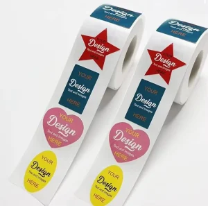 Custom Self-Adhesive Brand Logo Vinyl Packaging Labels, Waterproof Adhesive