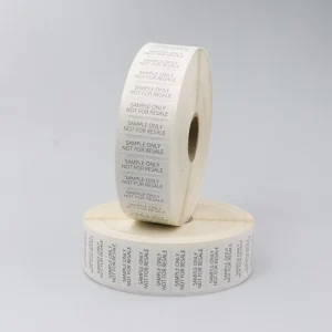 Custom Self-Adhesive PVC Round Labels for Cosmetic Packaging