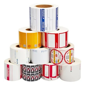 Custom Self-Adhesive Stickers Synthetic Paper Labels for Packaging