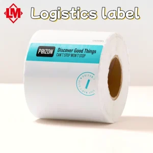 Custom Size Adhesive Label Fast Printing Thermal Price Sticker for Supermarket Inventory Label