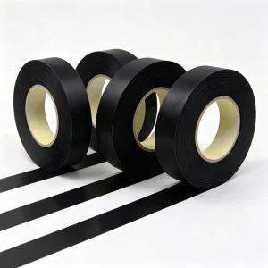 Custom-Size Black Acetate Cloth Tape Heat-Resistant Electrical Tape for Home Appliance Internal Wiring