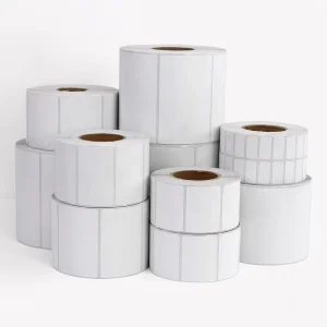 Custom Thermal Printer Labels Self-Adhesive Barcode Stickers 40 x 30 mm 60 x 40 mm Supermarket Scale Labels Supplier