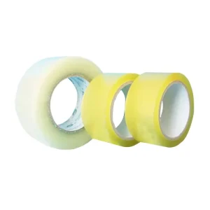 Custom Transparent Waterproof BOPP Acrylic Adhesive Tape Jumbo Roll 50mm