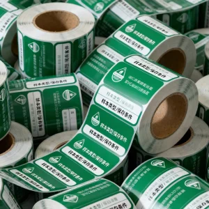 Custom Waterproof Adhesive Food and Cosmetic Packaging Labels