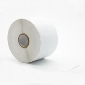 Custom Waterproof Self-Adhesive Transparent Thermal Barcode Label Roll Paper Stickers