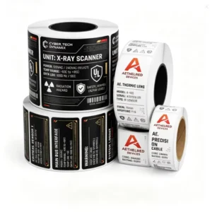 Custom Waterproof Vinyl Self Adhesive Labels for Packaging & Custom Printing