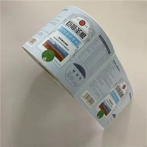 Custom Waterproof Vinyl Self-Adhesive Sticker Label