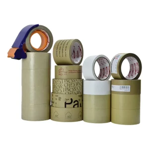 Custom logo Printed Self Adhesive Kraft Paper Tape Reinforced Kraft Paper Packing Tape for Kraft Paper Tape