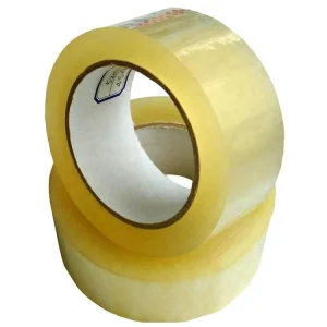Customizable Logo Bopp Sealing Tape Superb Registration Waterproof Carton Clear Adhesive Packing Tape with Acrylic Top Selling