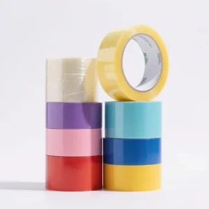 Customized Jumbo Roll Transparent Reinforced Waterproof Adhesive Sticker Packaging Tape High Temperature Resistant Adhesive