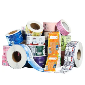 Customized Self Adhesive Seal Stickers Adhesive Paper Texture Labels for Promotional Packaging
