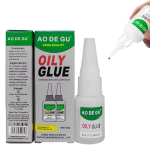 Cyanoacrylate Adhesive for Woodworking Metal and Acrylic Packaging