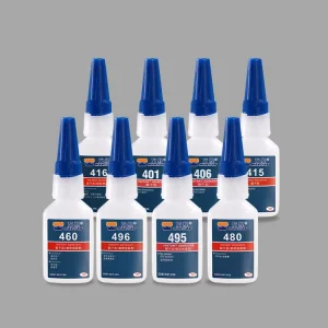 Cyanoacrylate Instant Adhesive, 5-15s Fast Cure, for Plastic, Metal, Rubber and Ceramic, 20g