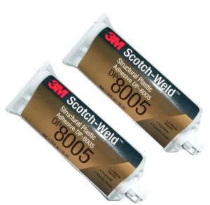 DP8005 Epoxy Structural Adhesive Black Transparent for Plastic, Rubber, and Polyester