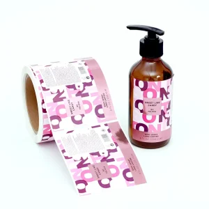 Daily Styling Products Self Adhesive Sealing Stickers for Printed Labels for Health Care Plastic Bottles Label Print