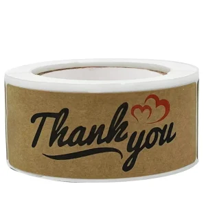 Die-Cut Printed Rubber-Adhesive Kraft Paper Tape for Carton and Bag Sealing