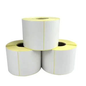 Direct Thermal Label Self Adhesive Paper Label Sticker Roll Hot Melt Glue