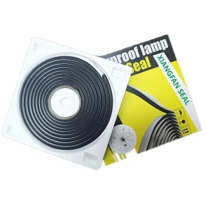 Double-Sided Butyl Waterproof Rubber Sealant Tape for Auto Headlamps, Windshields, Windows and Doors