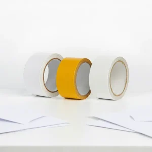 Double Sided Heat Resistant Die Cut Tissue Tape Easy Tear off Residue Free Water Acrylic Eco Friendly for Industrial Application
