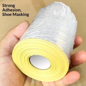 Double Sided Silicone Coated Crepe Paper Shoe Masking Tape & Film High Viscosity Customizable for PU Sole Hardware Painting