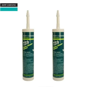 Dowsil 739 Industrial & Food Grade RTV Silicone Sealant Plastic Adhesive for Air Conditioning Steam Engine & Instrument