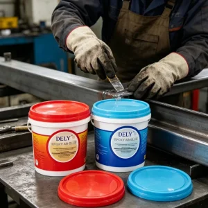 Durable Epoxy AB Adhesive Freeze-thaw Proof Non-toxic for Industrial Structural Component Bonding