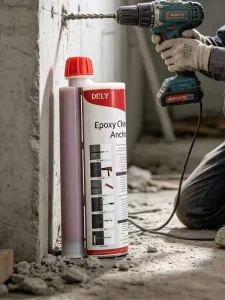 Durable Epoxy Anchor Adhesive High Tensile Strength for Equipment Base and Steel Structure Fixing