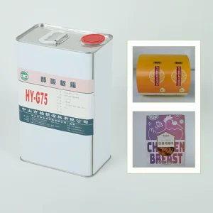 Durable HY-504/HY-G75 Fast-Drying Polyurethane Dry Lamination Adhesive for Snack Bag Packing