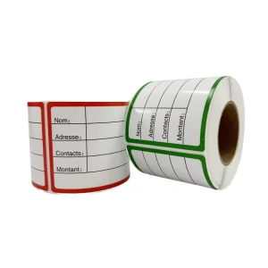 Durable PP Writable Thermal Print Labels Self Adhesive 120mm X 60mm 1000 Stickers