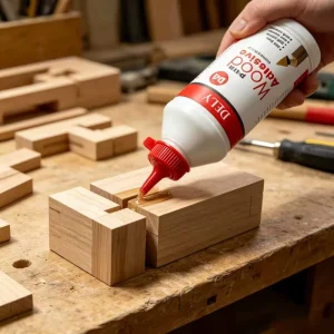 Durable PUR Wood Adhesive with High Hardness for Sandwich Panel Assembly Woodworking and Construction