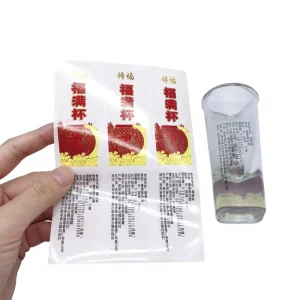 Durable Waterproof Eco Friendly Adhesive Stickers Custom Gold Foil Embossed Label Roll for Pizza Olive Oil Cosmetic Pet Food