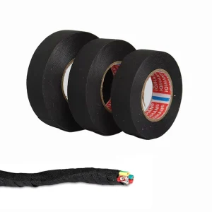 Dustproof Automobile Wire Harness Adhesive Cloth Fabric Tape for Cable Protection