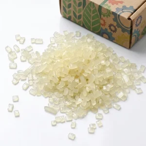 EG Brand High Initial Viscosity EVA Based Hot Melt Glue for E commerce Express Box & Courier Package Sealing