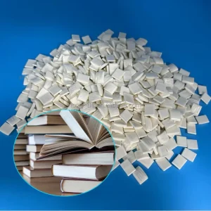 EVA White Flake Hot Melt Adhesive for Book Binding Spine Packing Construction & Woodworking Use Non toxic ROHS Certified