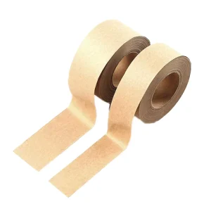 Eco Friendly Biodegradable High Tensile Strength Kraft Paper Packing Tape Roll for Electronic Components Packaging
