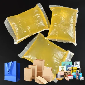Eco Friendly Hot Melt Glue for Bottom Sealing Luxury Gift Shopping Paper Bag Hot Melt Glue for Shopping Paper Bag