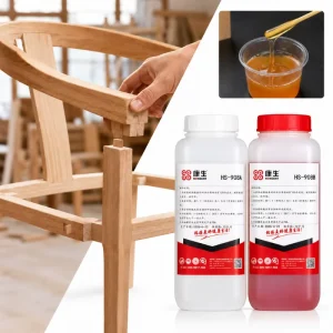 Epoxy AB Wood Adhesive for Tooth Splicing and Furniture Bonding