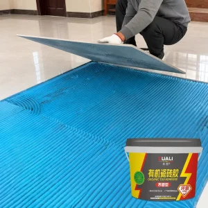 Epoxy Carbon Adhesive for Tile-Over-Tile Floor and Wall Renovation