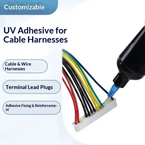 Epoxy Glue Solder Joint Electronic Cable Terminal Harness Bonding Shadowless Light Curing Construction