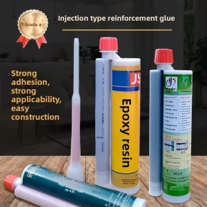 Epoxy Rebar Anchoring Adhesive, Injection-Type, Structural, with Curing Agent
