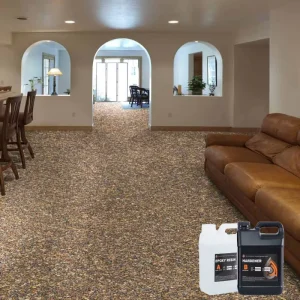 Epoxy Resin Stone Adhesive for Permeable Garden Paths, Pavement, and Concrete Floors