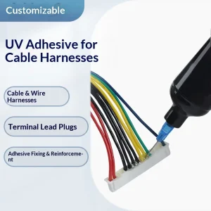 Epoxy UV Glue for Solder Joint Protection Electronic Cable Terminal Harness Bonding Shadowless Light Curing