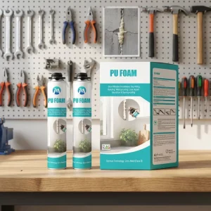 Expanding Polyurethane Foam Spray Insulation Fireproof Strong Expansion Packing Use Sealing Construction Environment