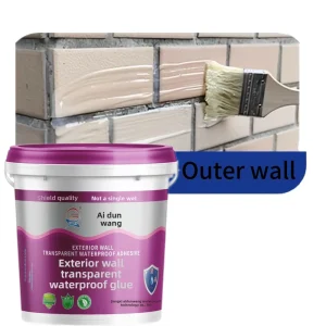 Exterior Wall Transparent Anti seepage Coating Roof Crack Leak Repair Glue Special Building Waterproof Agent