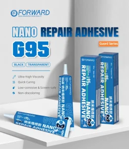FORWARD G95 G75 Black Transparent Nano Repair Adhesive Glue for Mobile Phone Screen Glass Back Cover Nano Adhesive Repairing